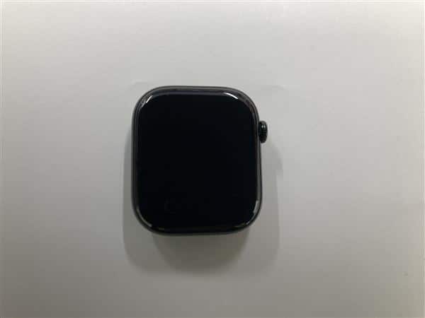 �y���Áz�y���S�ۏ؁z Series10[46mm/�Z�����[]�A���~ �W�F�b�g�u���b�N Apple Watch