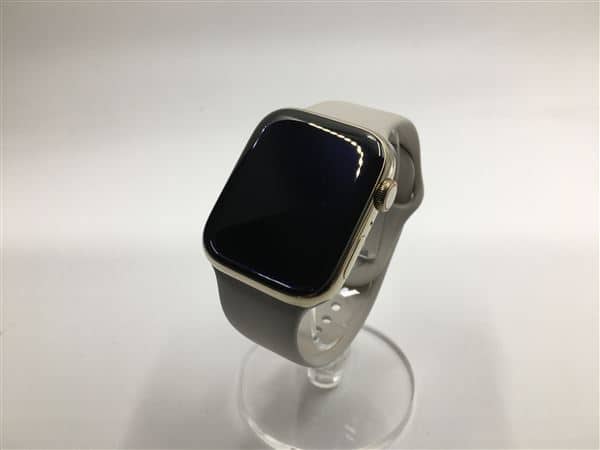 �y���Áz�y���S�ۏ؁z Series8[45mm/�Z�����[]�X�e�����X �S�[���h Apple Watch