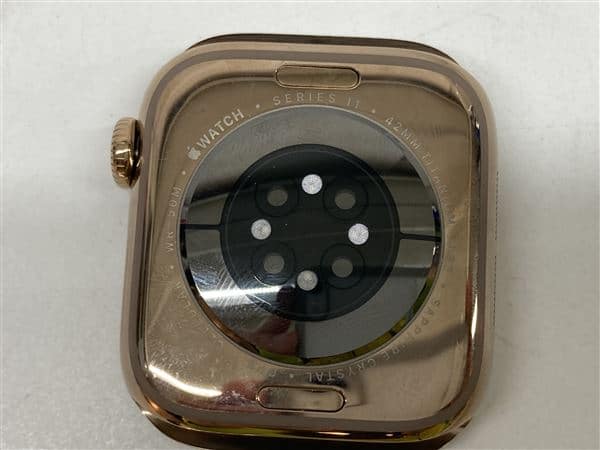 �y���Áz�y���S�ۏ؁z Series11[42mm/�Z�����[]�`�^�� �S�[���h Apple Watch