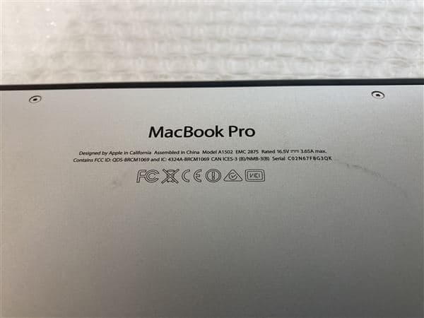 【中古】【安心保証】 MacBookPro 2014年 MGX92J/A