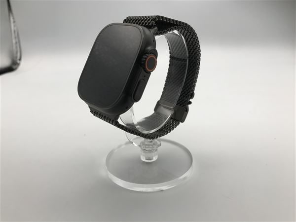 �y���Áz�y���S�ۏ؁z Ultra2[49mm/�Z�����[]�`�^�� �u���b�N Apple Watch