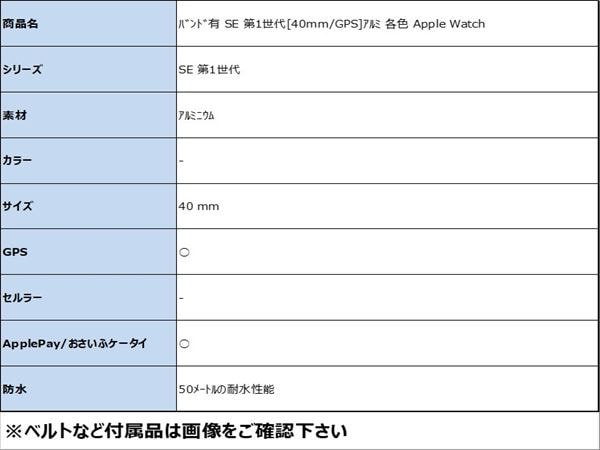 yÁzySۏ؁z SE 1[40mm/GPS]A~ eF Apple Watch