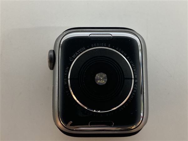 �y���Áz�y���S�ۏ؁z Series5[40mm/�Z�����[]�A���~ �X�y�[�X�O���C Apple Watch