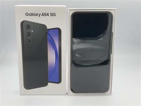 Galaxy A54 5G SCG21 [オーサムグラファイト］ サムスン Galaxy A54 5G