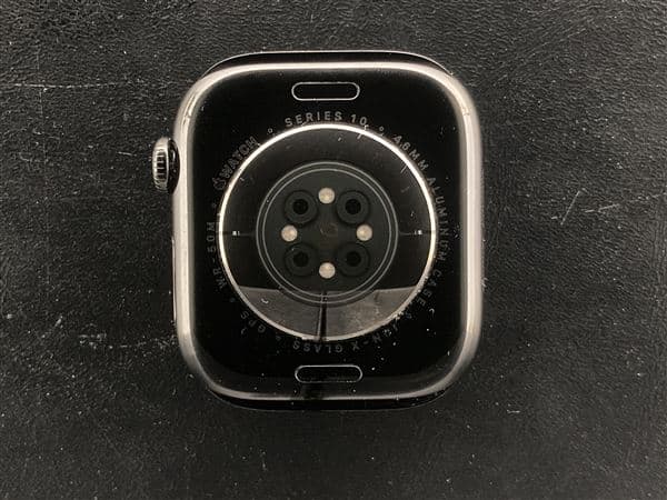 �y���Áz�y���S�ۏ؁z Series10[46mm/GPS]�A���~ �W�F�b�g�u���b�N Apple Watch