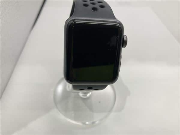 �y���Áz�y���S�ۏ؁z Series3[38mm/GPS]�A���~ �X�y�[�X�O���C Apple Watch Nike