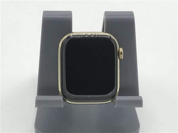 �y���Áz�y���S�ۏ؁z Series8[41mm/�Z�����[]�X�e�����X �S�[���h Apple Watch