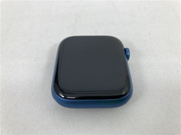 �y���Áz�y���S�ۏ؁z Series7[45mm/�Z�����[]�A���~ �u���[ Apple Watch