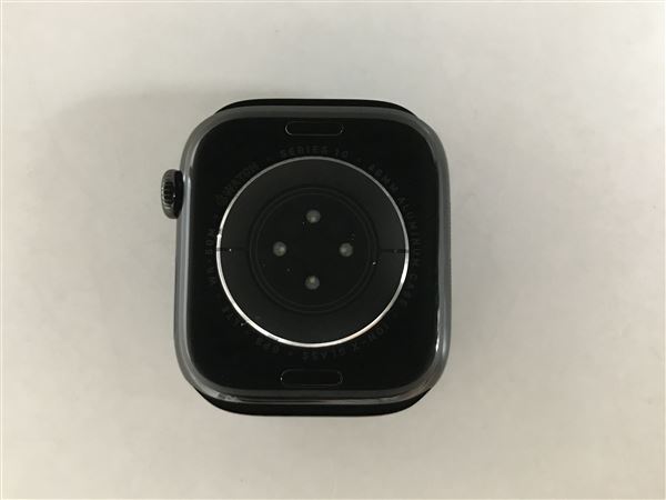 �y���Áz�y���S�ۏ؁z Series10[46mm/�Z�����[]�A���~ �W�F�b�g�u���b�N Apple Watch