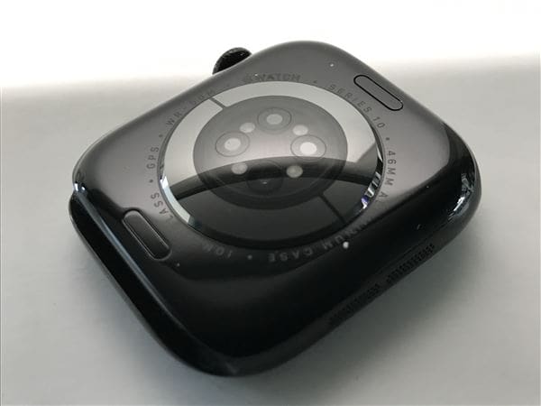 �y���Áz�y���S�ۏ؁z Series10[46mm/GPS]�A���~ �W�F�b�g�u���b�N Apple Watch