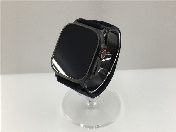 �y���Áz�y���S�ۏ؁z Ultra2[49mm/�Z�����[]�`�^�� �u���b�N Apple Watch
