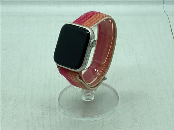 �y���Áz�y���S�ۏ؁z Series8[41mm/�Z�����[]�A���~ �X�^�[���C�g Apple Watch