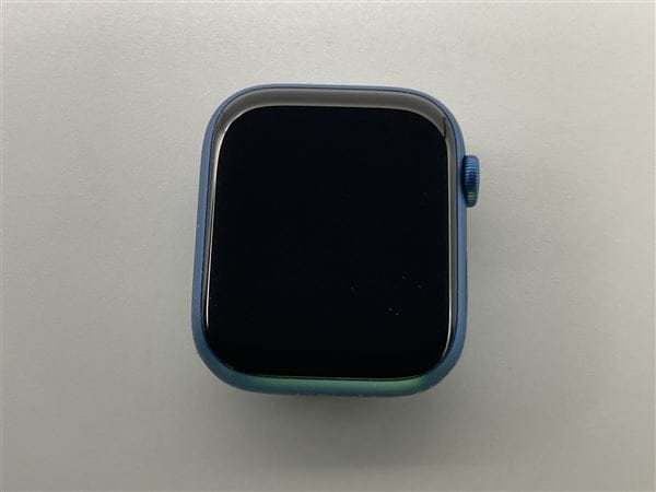 �y���Áz�y���S�ۏ؁z Series7[45mm/�Z�����[]�A���~ �u���[ Apple Watch