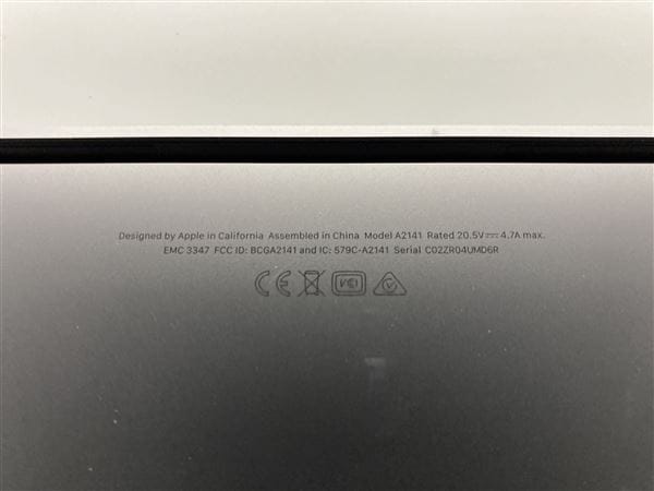 【中古】【安心保証】 MacBookPro 2019年 MVVJ2J/A