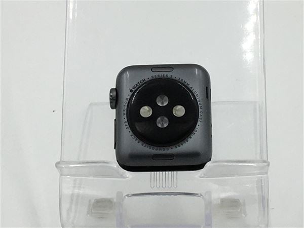 Apple Watch Series3 GPSモデル 38mmスペースグレイ Apple Watch Series 3 GPS Space Gray - 38mm - Black Sport