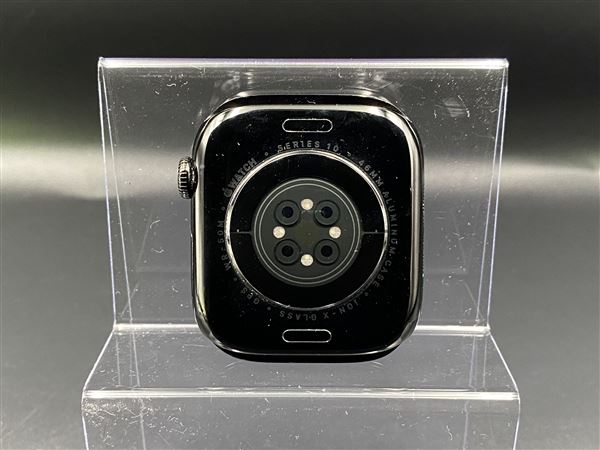 �y���Áz�y���S�ۏ؁z Series10[46mm/GPS]�A���~ �W�F�b�g�u���b�N Apple Watch