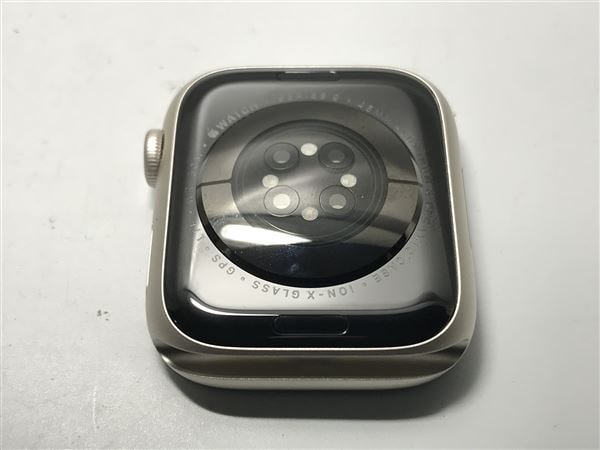 �y���Áz�y���S�ۏ؁z Series9[45mm/�Z�����[]�A���~ �X�^�[���C�g Apple Watch