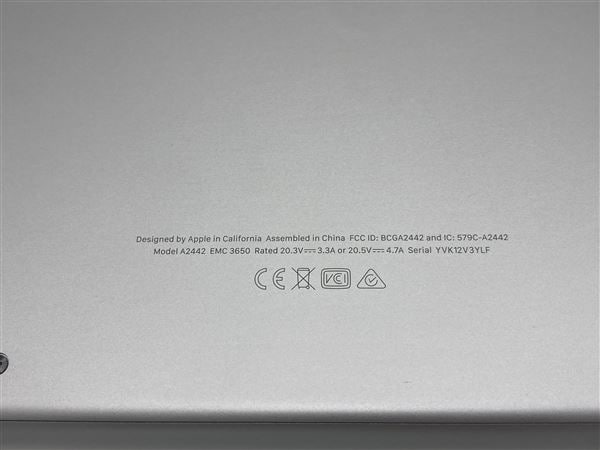 yÁzySۏ؁z MacBookPro 2021N MKGQ3J/A