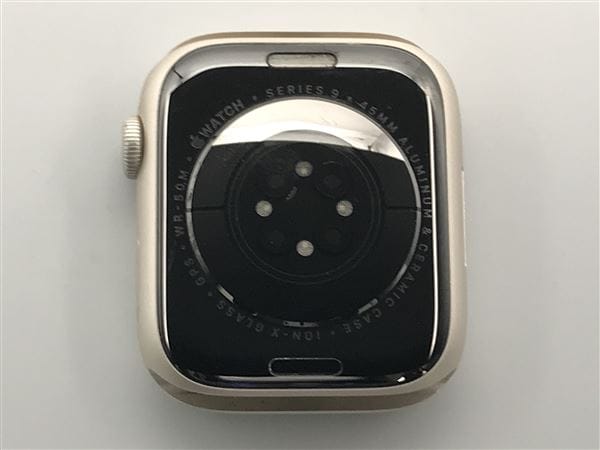 �y���Áz�y���S�ۏ؁z �o���h���� Series9[45mm/GPS]�A���~ �X�^�[���C�g Apple Watch