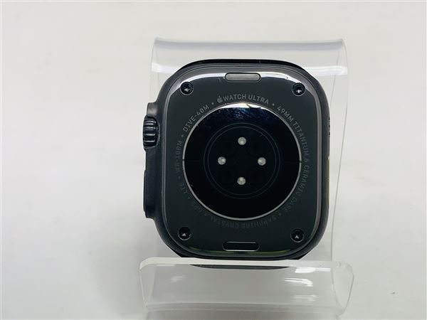 �y���Áz�y���S�ۏ؁z Ultra2[49mm/�Z�����[]�`�^�� �u���b�N Apple Watch
