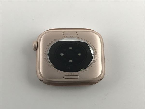 �y���Áz�y���S�ۏ؁z Series10[42mm/�Z�����[]�A���~ ���[�Y�S�[���h Apple Watch