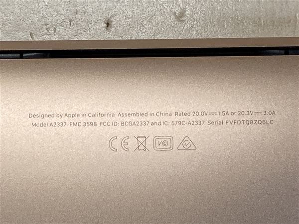 yÁzySۏ؁z MacBookAir 2020N MGND3J/A