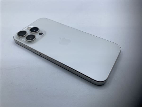 �y���Áz�y���S�ۏ؁z iPhone15 Pro Max[256GB] SoftBank �z���C�g�`�^�j�E��