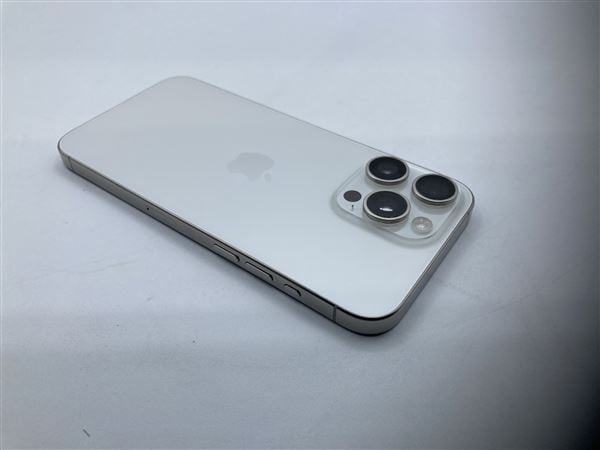 �y���Áz�y���S�ۏ؁z iPhone15 Pro Max[256GB] SoftBank �z���C�g�`�^�j�E��