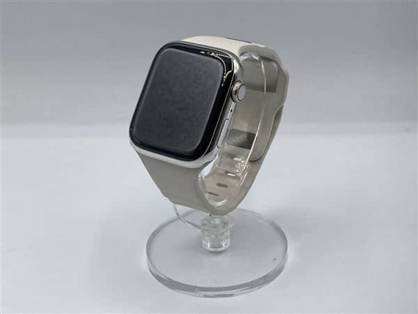 �y���Áz�y���S�ۏ؁z Series8[45mm/�Z�����[]�X�e�����X �V���o�[ Apple Watch