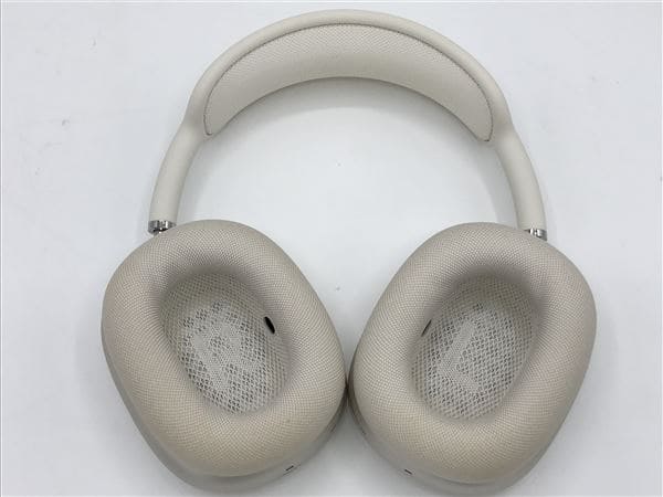 【中古】【安心保証】 AirPods Max 第1世代 USB-C充電(スターライト)MWW53ZA