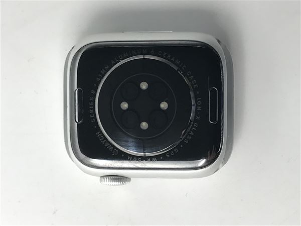 �y���Áz�y���S�ۏ؁z Series8[41mm/GPS]�A���~ �V���o�[ Apple Watch