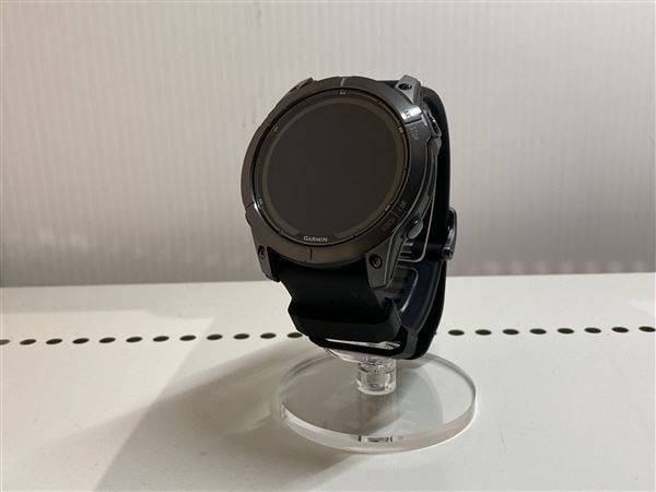 【中古】【安心保証】 GARMIN fenix 7X Pro Sapphire Dual Power 51mm グレー/クロ