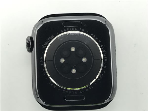 �y���Áz�y���S�ۏ؁z Series10[42mm/GPS]�A���~ �W�F�b�g�u���b�N Apple Watch