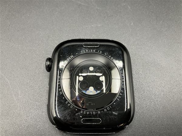 �y���Áz�y���S�ۏ؁z �o���h�� Series10[46mm/GPS]�A���~ �W�F�b�g�u���b�N Apple Watch