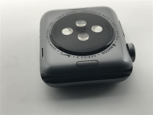 �y���Áz�y���S�ۏ؁z �o���h�� Series3[38mm/GPS]�A���~ �X�y�[�X�O���C Apple Watch Nike