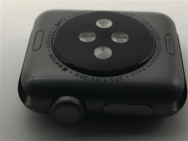 �y���Áz�y���S�ۏ؁z �o���h�� Series3[38mm/GPS]�A���~ �X�y�[�X�O���C Apple Watch Nike