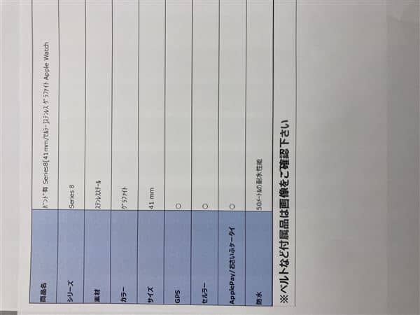 �y���Áz�y���S�ۏ؁z Series8[41mm/�Z�����[]�X�e�����X �O���t�@�C�g Apple Watch