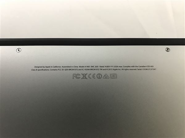 yÁzySۏ؁z MacBookAir 2013N MD711J/A