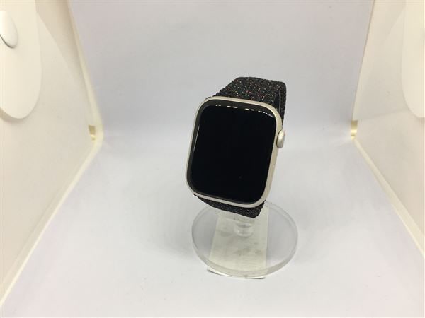 �y���Áz�y���S�ۏ؁z Series7[45mm/�Z�����[]�A���~ �X�^�[���C�g Apple Watch