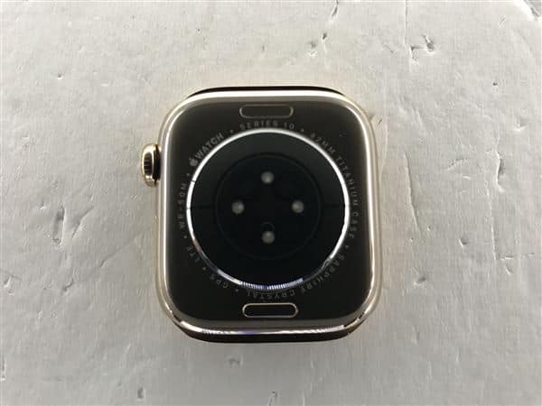 �y���Áz�y���S�ۏ؁z Series10[42mm/�Z�����[]�`�^�� �S�[���h Apple Watch