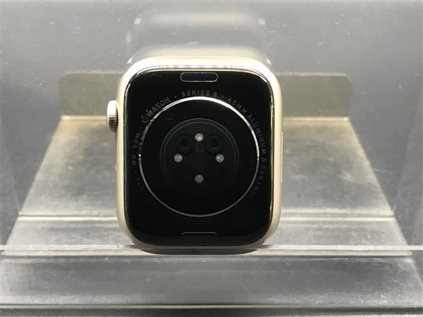 �y���Áz�y���S�ۏ؁z Series9[45mm/�Z�����[]�A���~ �X�^�[���C�g Apple Watch