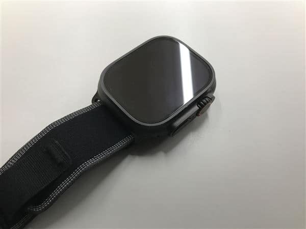 �y���Áz�y���S�ۏ؁z Ultra3[49mm/�Z�����[]�`�^�� �u���b�N Apple Watch