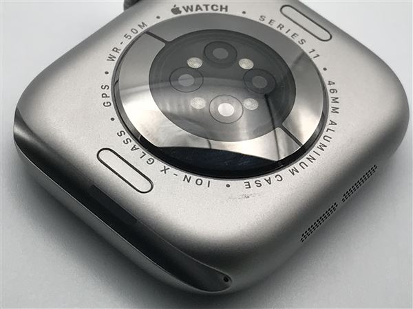 �y���Áz�y���S�ۏ؁z Series11[46mm/GPS]�A���~ �X�y�[�X�O���C Apple Watch