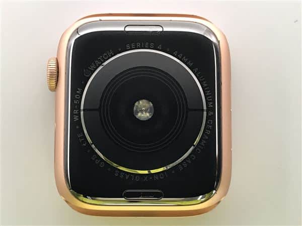 ピンクゴールド■アップルカスタムベゼル◆シリーズ4/540mm 44mm 中古】Apple Watch Series 4 GPS 44mm ゴールドアルミニウムケース