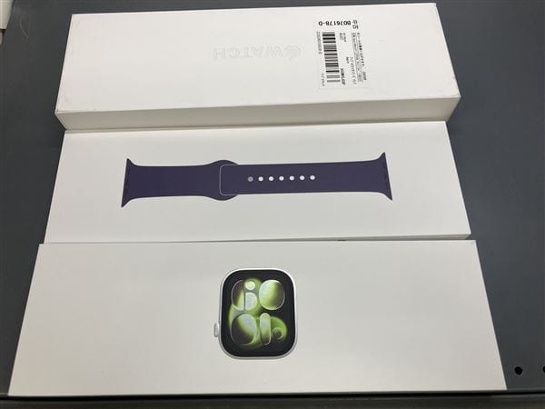 �y���Áz�y���S�ۏ؁z Series11[46mm/GPS]�A���~ �V���o�[ Apple Watch