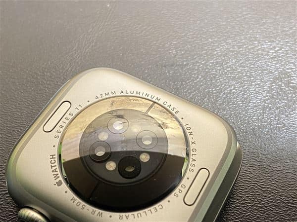 �y���Áz�y���S�ۏ؁z Series11[46mm/�Z�����[]�A���~ �e�F Apple Watch