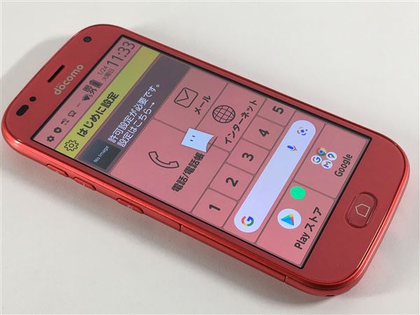 らくらくスマートフォン F-42A[32GB] docomo ピンク【安心保証】