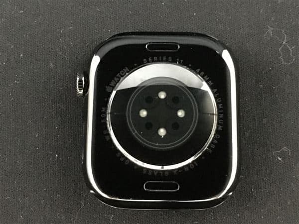 �y���Áz�y���S�ۏ؁z Series11[46mm/GPS]�A���~ �W�F�b�g�u���b�N Apple Watch