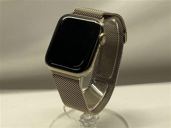 �y���Áz�y���S�ۏ؁z Series6[40mm/�Z�����[]�X�e�����X �S�[���h Apple Watch