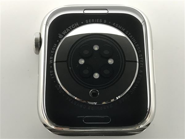 �y���Áz�y���S�ۏ؁z Series9[45mm/�Z�����[]�X�e�����X �V���o�[ Apple Watch
